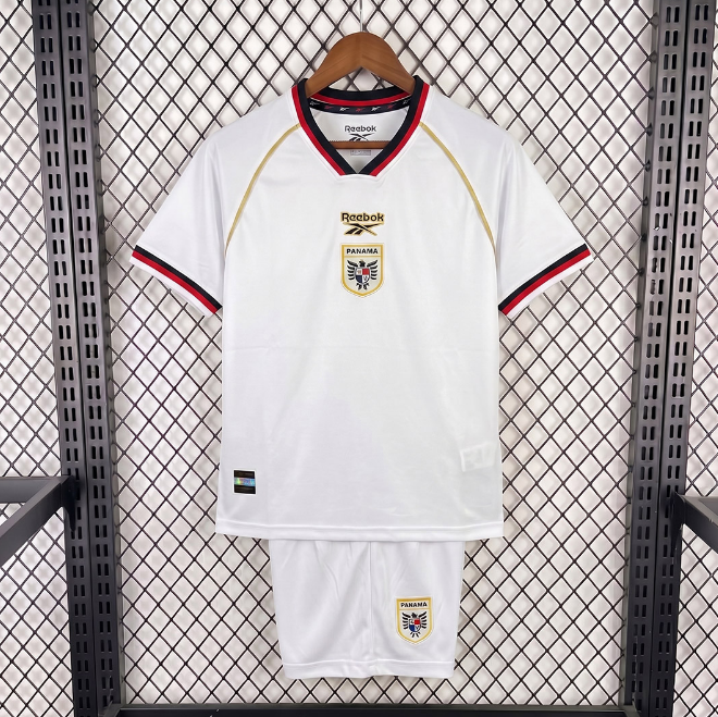 2026 FIFA World Cup Panama Away Kids Soccer Kits Shirt With Shorts